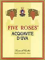 Acquavite d'Uva Five Roses, Leone de Castris (Italy)
