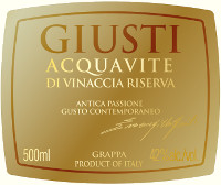 Acquavite di Vinaccia Riserva 2007, Giusti Dal Col (Italy)