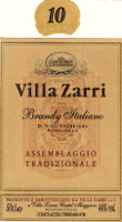 Brandy Italiano Assemblaggio Tradizionale 10 Anni, Villa Zarri (Italia)