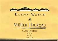 Alto Adige Müller Thurgau 2002, Elena Walch (Italia)