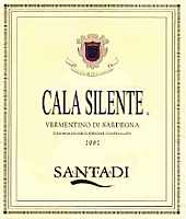 Vermentino di Sardegna Cala Silente 2002, Santadi (Italy)
