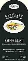 Barbera d'Asti 2000, Baravalle (Italia)
