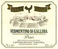 Vermentino di Gallura Piras 2002, Cantina Sociale Gallura (Italy)