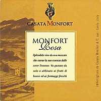 Monfort Rosa 2001, Monfort (Italia)