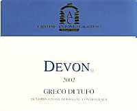Greco di Tufo Devon 2002, Antonio Caggiano (Italia)