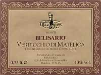 Verdicchio di Matelica Vigneti Belisario 2002, Belisario (Italia)