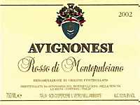 Rosso di Montepulciano 2002, Avignonesi (Italia)