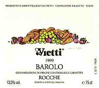 Barolo Rocche 1999, Vietti (Italia)