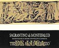Sagrantino di Montefalco 2000, Tenuta San Lorenzo (Italy)
