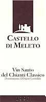 Vin Santo del Chianti Classico 1998, Castello di Meleto (Italia)