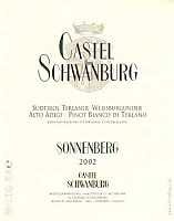 Alto Adige Terlano Pinot Bianco Castel Schwanburg Sonnenberg 2002, Castel Schwanburg (Italia)