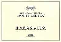 Bardolino 2003, Monte del Frà (Italia)