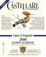 Chianti Classico Riserva il Poggiale 2000, Castellare di Castellina (Italia)