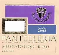 Moscato di Pantelleria Liquoroso Duca di Castelmonte 2003, Carlo Pellegrino (Italia)