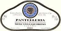 Moscato di Pantelleria Liquoroso 2003, Carlo Pellegrino (Italy)