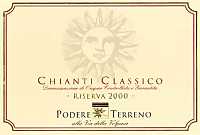 Chianti Classico Riserva 2000, Podere Terreno (Italy)