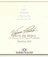 Castel del Monte Rosso Riserva Pedale 2001, Torrevento (Italia)