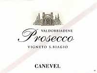 Prosecco di Valdobbiadene Frizzante Vigneto San Biagio 2003, Canevel (Italia)