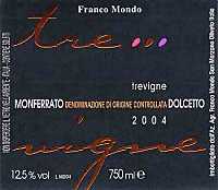 Monferrato Dolcetto Trevigne 2004, Franco Mondo (Italia)