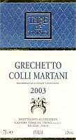 Colli Martani Grechetto 2003, Terre de' Trinci (Italia)