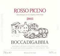 Rosso Piceno 2003, Boccadigabbia (Italia)