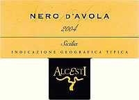Nero d'Avola 2004, Alcesti (Italy)