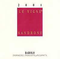 Barolo Le Vigne 2001, Sandrone (Italia)