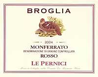 Monferrato Rosso Le Pernici 2004, Broglia (Italy)