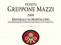 Brunello di Montalcino Greppone Mazzi 2000, Ruffino (Italia)