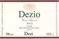 Dezio 2003, Dezi (Italy)