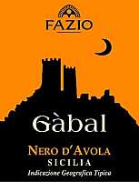 Gàbal Nero d'Avola 2004, Fazio (Italy)