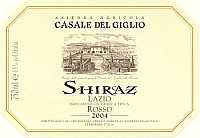 Shiraz 2004, Casale del Giglio (Italia)