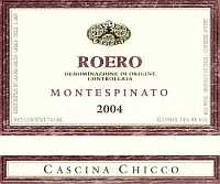 Roero Montespinato 2004, Cascina Chicco (Italia)