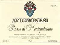 Rosso di Montepulciano 2005, Avignonesi (Italia)