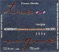 Monferrato Dolcetto Trevigne 2006, Franco Mondo (Italia)