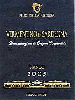 Vermentino di Sardegna 2005, Feudi della Medusa (Italia)