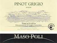 Trentino Pinot Grigio 2006, Maso Poli (Italy)