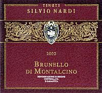 Brunello di Montalcino 2002, Tenute Silvio Nardi (Italia)