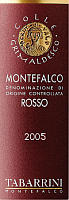 Montefalco Rosso Colle Grimaldesco 2005, Tabarrini (Italia)
