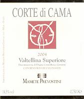 Valtellina Superiore Corte di Cama 2004, Mamete Prevostini (Italy)