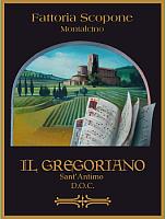 Sant'Antimo Rosso Il Gregoriano 2006, Fattoria Scopone (Italy)