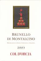 Brunello di Montalcino 2003, Col d'Orcia (Italia)