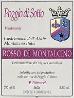 Rosso di Montalcino 2005, Fattoria Poggio di Sotto (Italy)