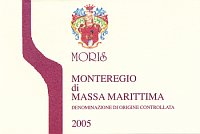 Monteregio di Massa Marittima Rosso 2005, Moris Farms (Italy)