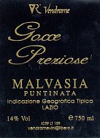 Gocce Preziose Malvasia Puntinata 2006, Vendrame Rosalba (Italy)