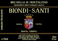 Brunello di Montalcino / Annata 2003, Tenuta Greppo Franco Biondi Santi (Italy)