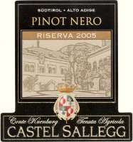 Alto Adige Pinot Nero Riserva 2005, Castel Sallegg (Italia)