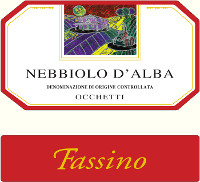 Nebbiolo d'Alba Occhetti 2007, Fassino Giuseppe (Italia)