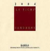 Barolo Le Vigne 2004, Sandrone (Italia)