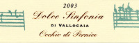 Colli dell'Etruria Centrale Vin Santo Occhio di Pernice Dolce Sinfonia 2003, Bindella (Italia)